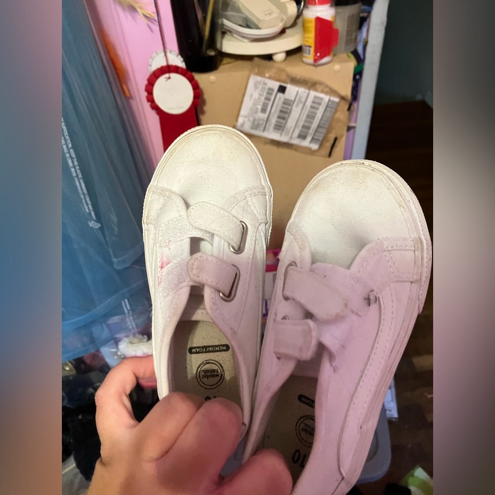 Kids White Sneakers